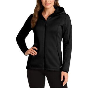 Womens Softshell Hooded Jacket Lightweight Windproof Waterproof Fleece Lined